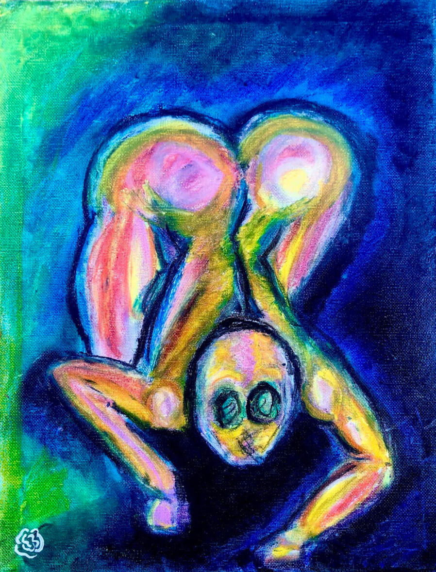 Sold- $175.00 Oil Pastel