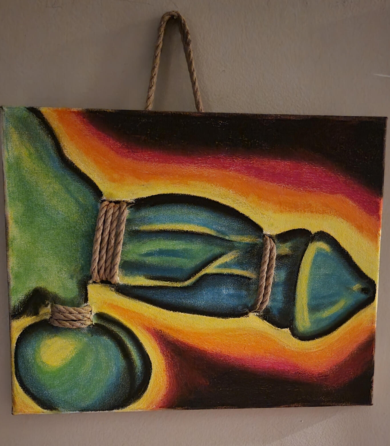 $150 14"w x11"h ready to hang canvas